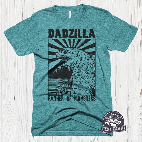 Dad Shirt, Dadzilla Shirt, Godzilla Shirt, Best Dad Shirt, Gift for Dad, New Dad - Picture 1 of 2